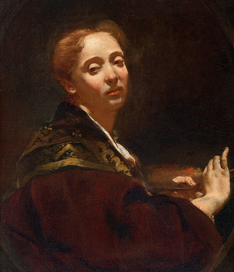 Giambattista Piazzetta. Retrato de Giulia Lama