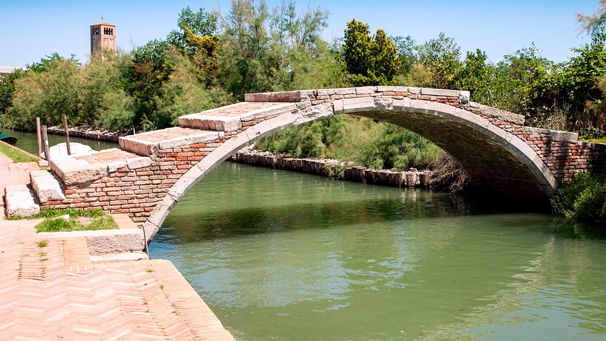 Puente del Diablo en la Isla de Torcello