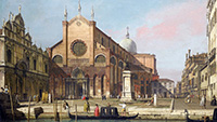 Canaletto campo santi Giovanni e Paolo