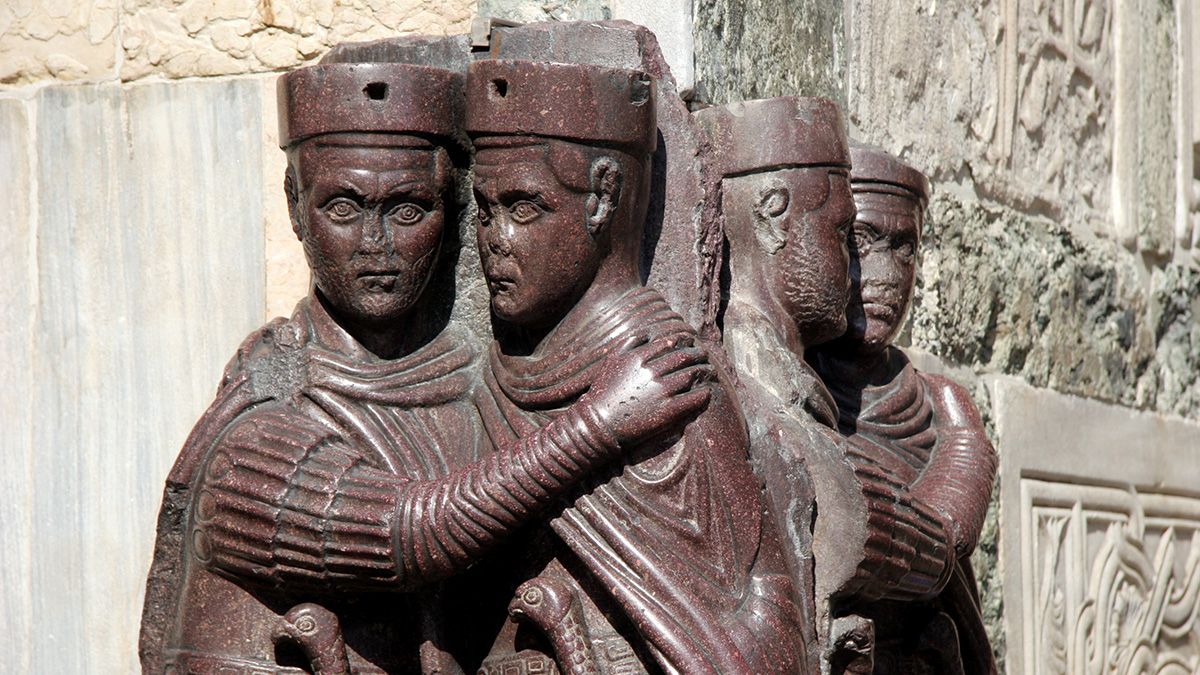 Los Tetrarcas de la Basílica de San Marcos de Venecia